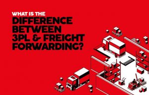 What is the difference between freight forwarding and 3pl?