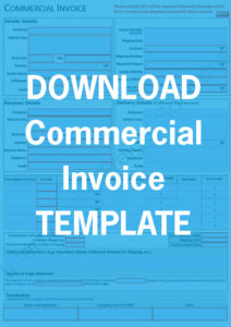 Download our Commercial Invoice template