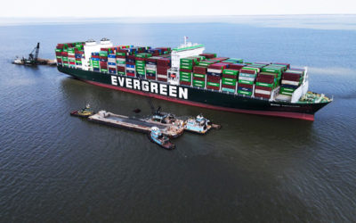 Massive cargo ship still stuck in Chesapeake Bay after three weeks