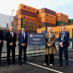 Rail Minister opens new multi-million-pound rail investment at the Port Of Southampton