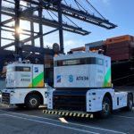 Port of Felixstowe receives its first two Autonomous Trucks (ATs)