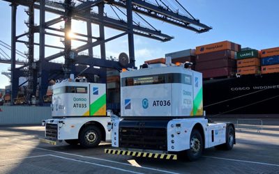 Port of Felixstowe receives its first two Autonomous Trucks (ATs)